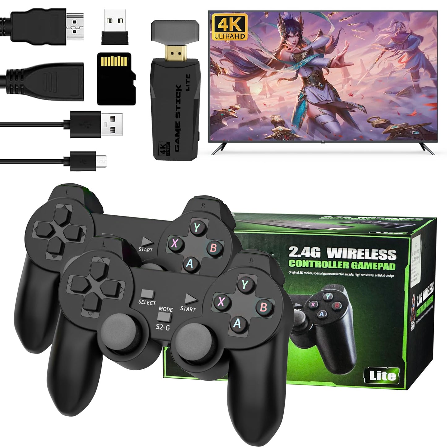 Retro Console with 20,000 Games 4K